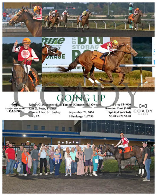 Going Up - 09-20-24 R08 Pid Presque Isle Downs