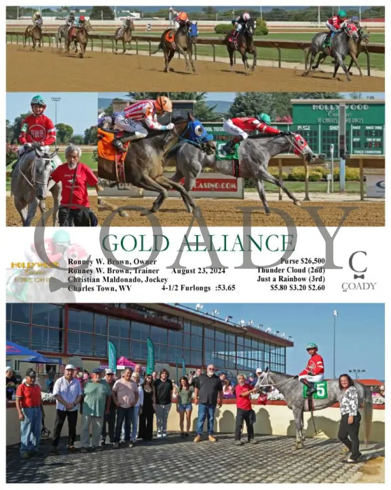 Gold Alliance - 08-23-24 R01 Ct Hollywood Casino At Charles Town Races