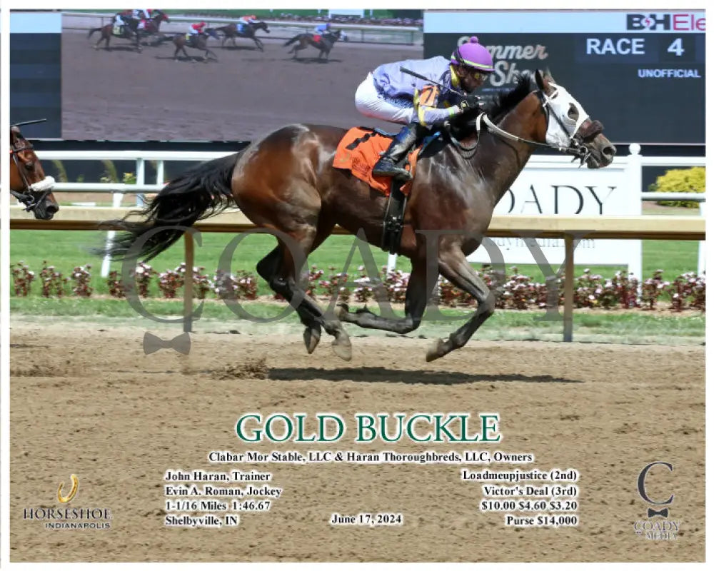 Gold Buckle - 06-17-24 R04 Ind Action Indiana Grand