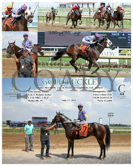 Gold Buckle - 06-17-24 R04 Ind Indiana Grand