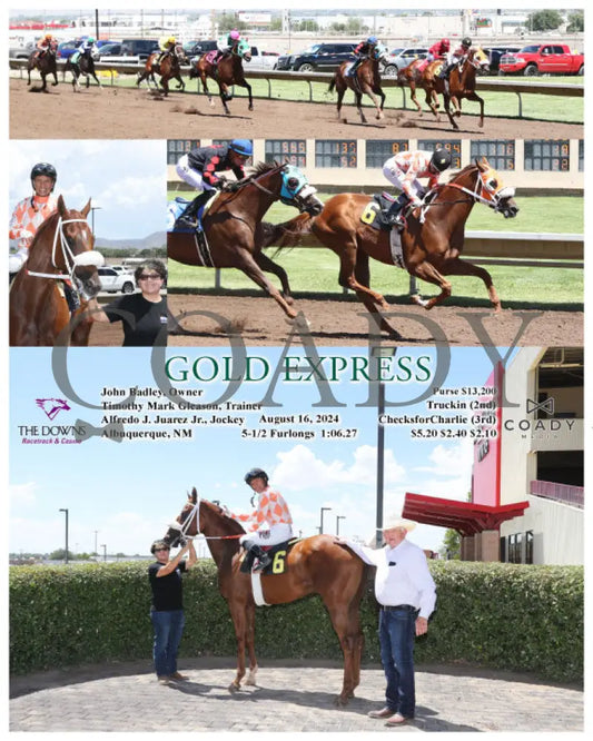 Gold Express - 08-16-24 R04 Alb Downs At Albuquerque