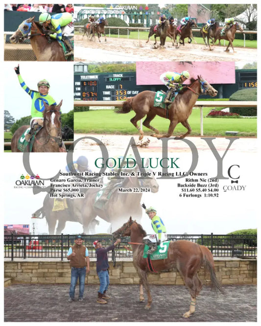 Gold Luck - 032224 Race 07 Op Oaklawn Park
