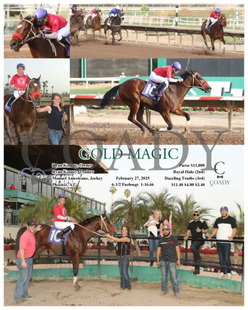 GOLD MAGIC - 02-27-25 - R09 - TUP Turf Paradise