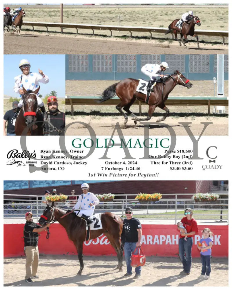 Gold Magic - 10-04-24 R03 Arp Arapahoe Park
