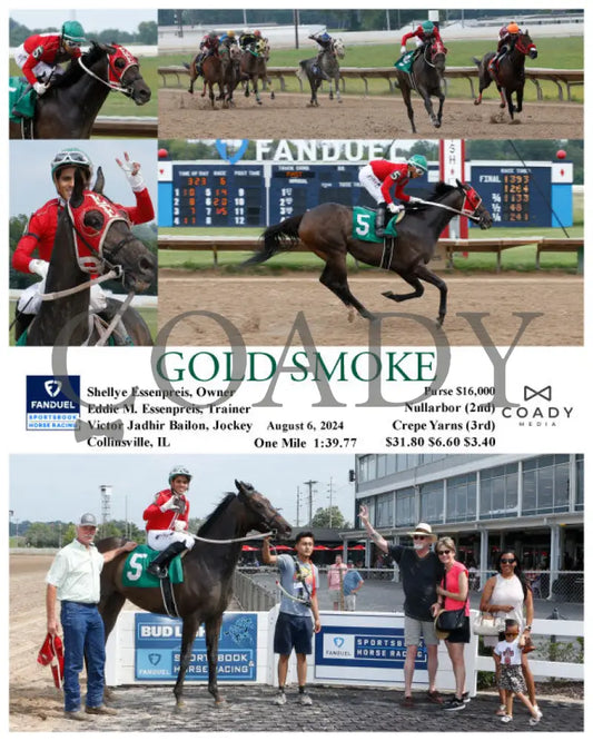 Gold Smoke - 08-06-24 R06 Fan Fanduel Sportsbook Horse Racing