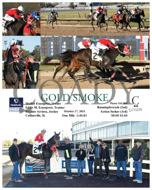 Gold Smoke - 10-17-24 R01 Fan Fanduel Sportsbook Horse Racing