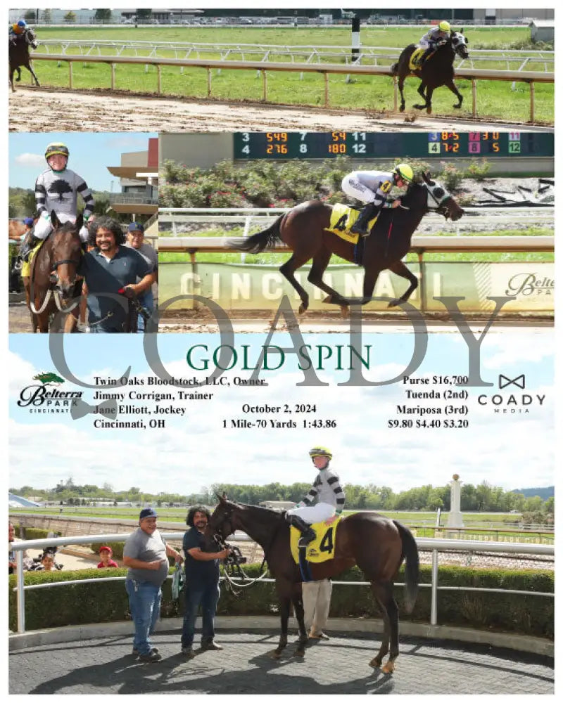 Gold Spin - 10-02-24 R01 Btp Belterra Park