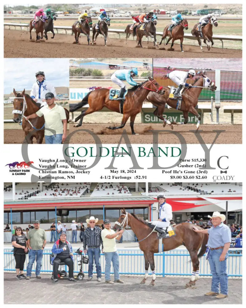 Golden Band - 05-18-24 R06 Srp Sunray Park