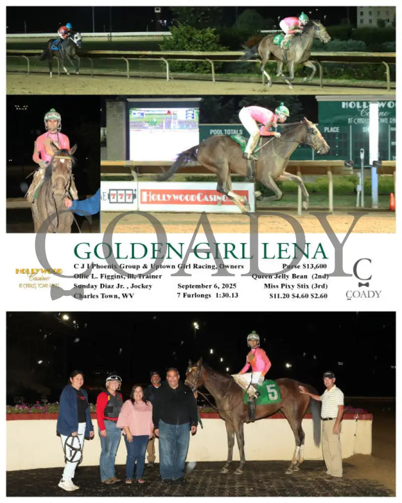 GOLDEN GIRL LENA - 09-06-25 - R08 - CT Hollywood Casino at Charles Town Races