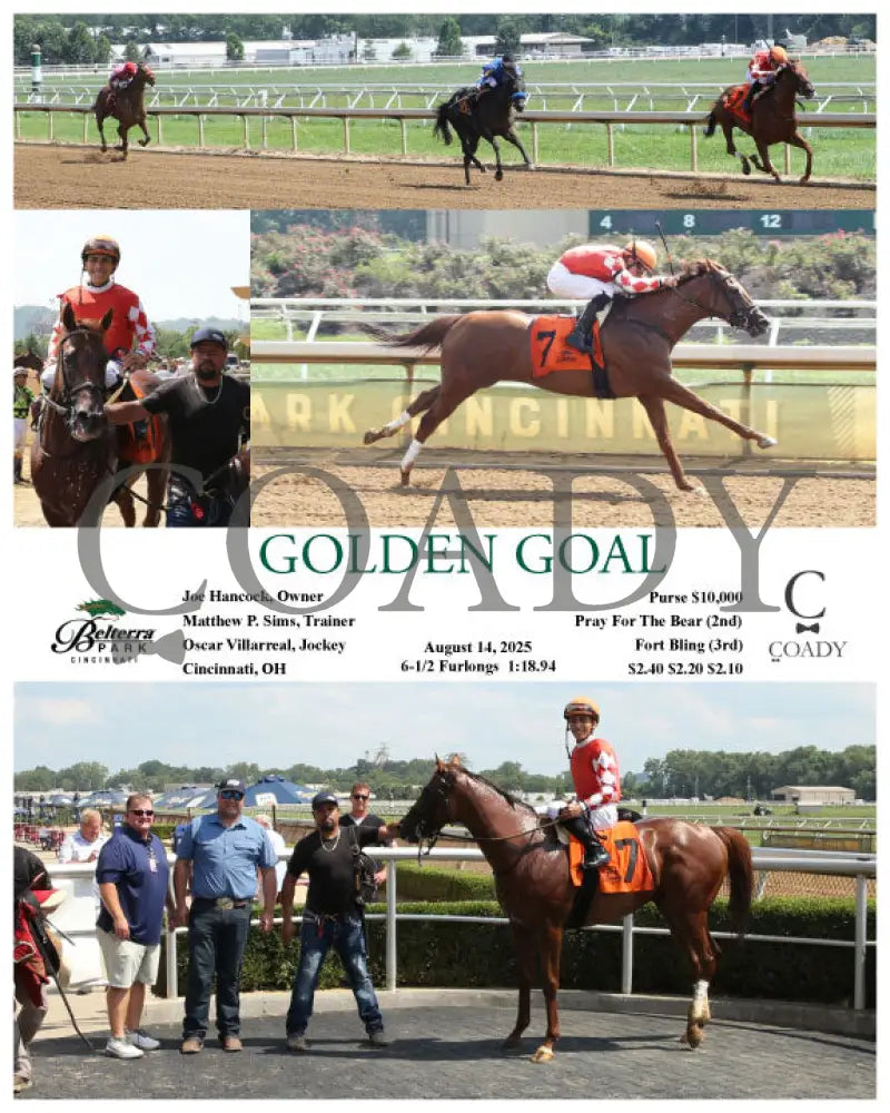 GOLDEN GOAL - 08-14-25 - R06 - BTP Turfway Park