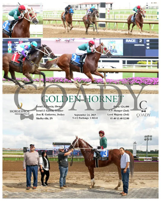 GOLDEN HORNET - 09-24-25 - R02 - IND Indiana Grand