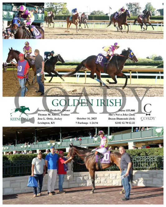 GOLDEN IRISH - 101625 - Race 09 - KEE Keeneland