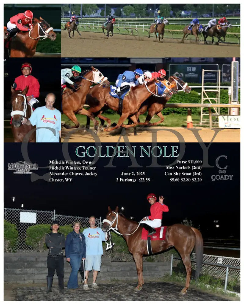 GOLDEN NOLE - 06-02-25 - R06 - MNR Mountaineer Park
