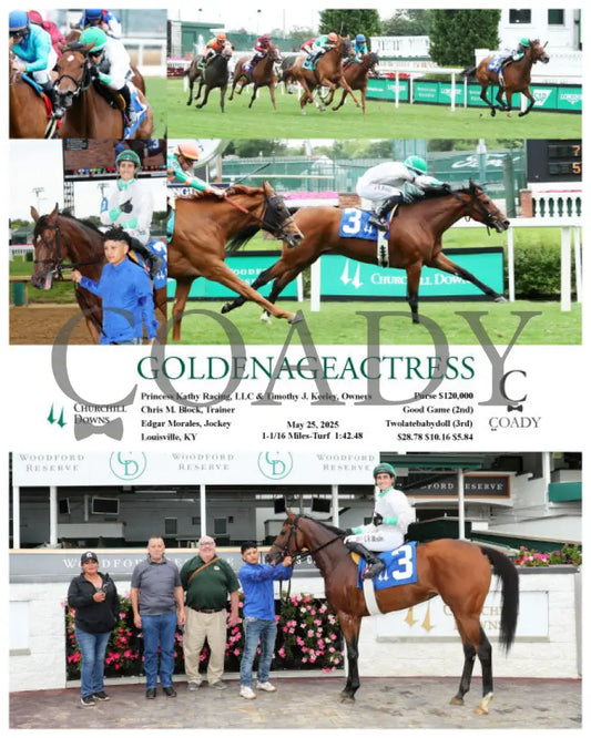 GOLDENAGEACTRESS - 05-25-25 - R06 - CD Churchill Downs