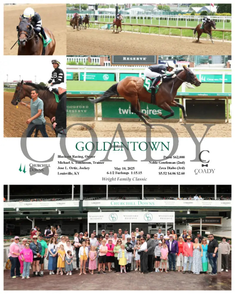 GOLDENTOWN - 051025 - Race 02 - CD - Group Churchill Downs