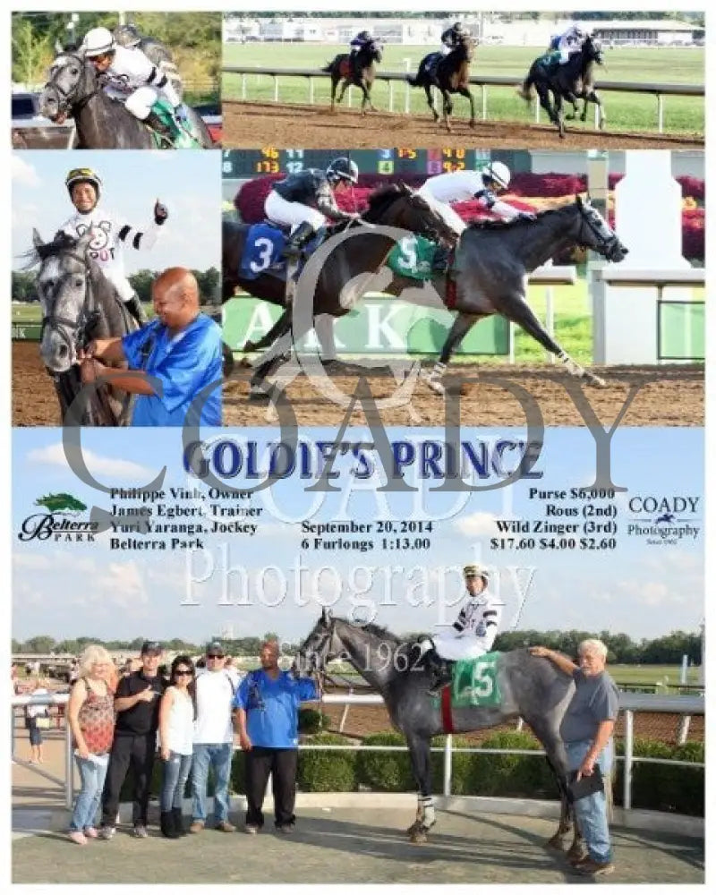 Goldie’s Prince - 092014 Race 08 Btp Belterra Park