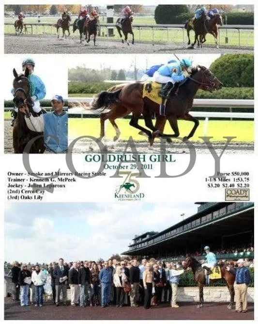 Goldrush Girl - 102911 Keeneland