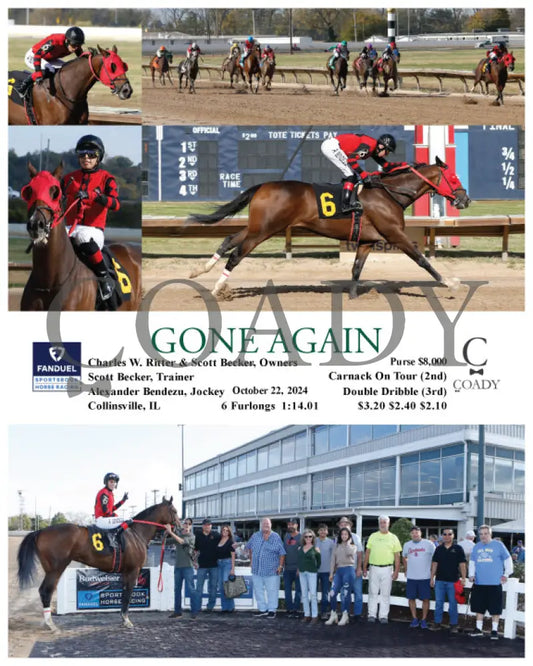 Gone Again - 10-22-24 R05 Fan Fanduel Sportsbook Horse Racing