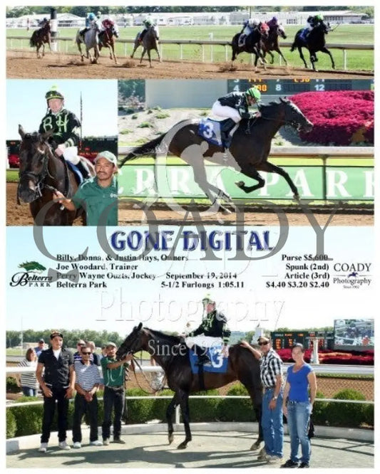 Gone Digital - 091914 Race 01 Btp Belterra Park