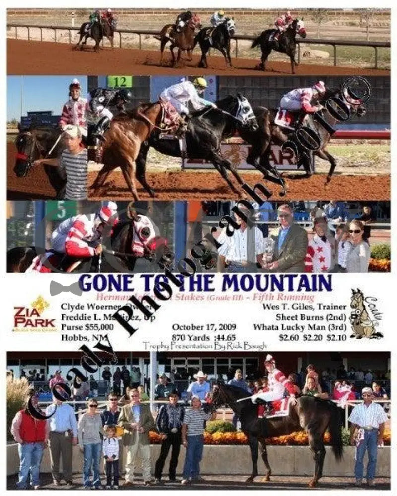 Gone To The Mountain - White Sands Sprint 9 Zia Park