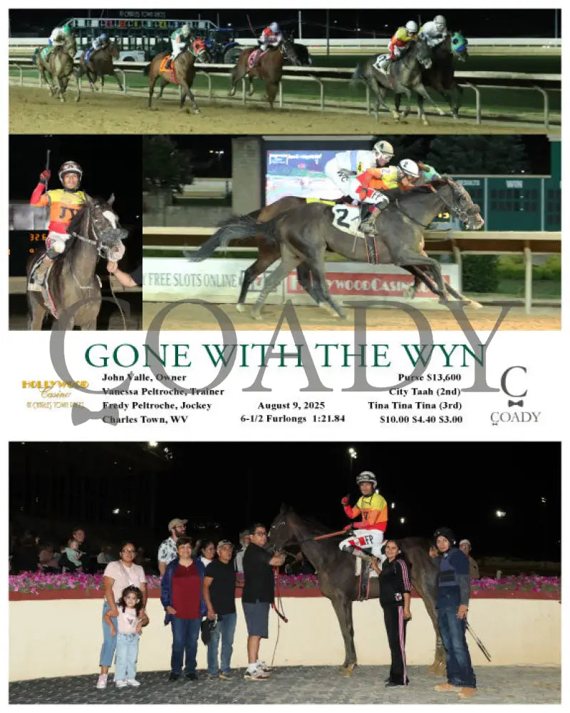 GONE WITH THE WYN - 08-09-25 - R07 - CT Hollywood Casino at Charles Town Races