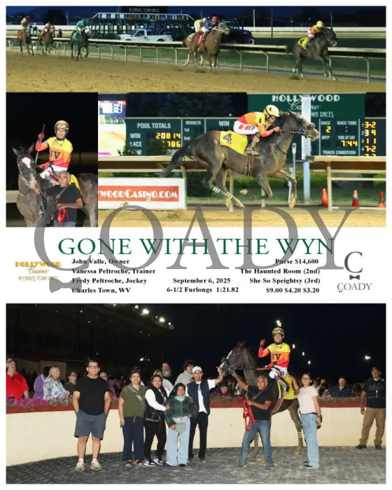 GONE WITH THE WYN - 09-06-25 - R02 - CT Hollywood Casino at Charles Town Races