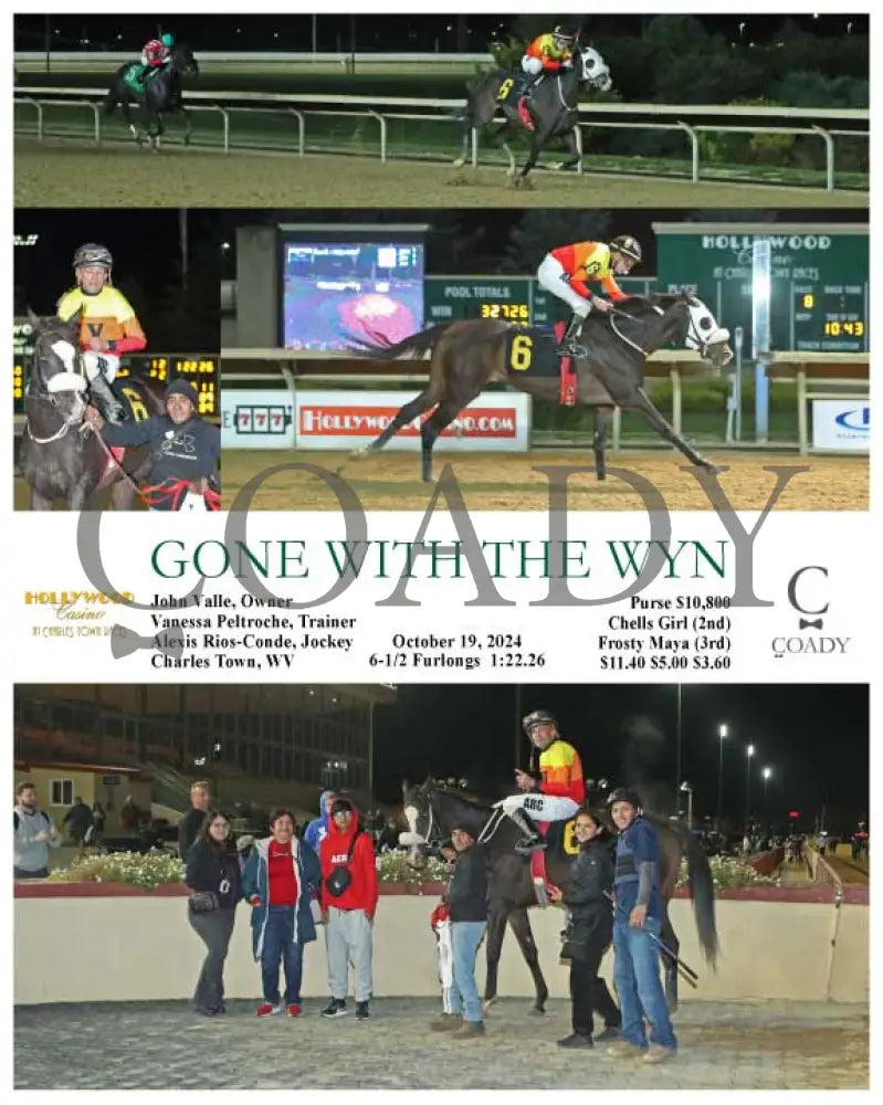 Gone With The Wyn - 10-19-24 R08 Ct Hollywood Casino At Charles Town Races