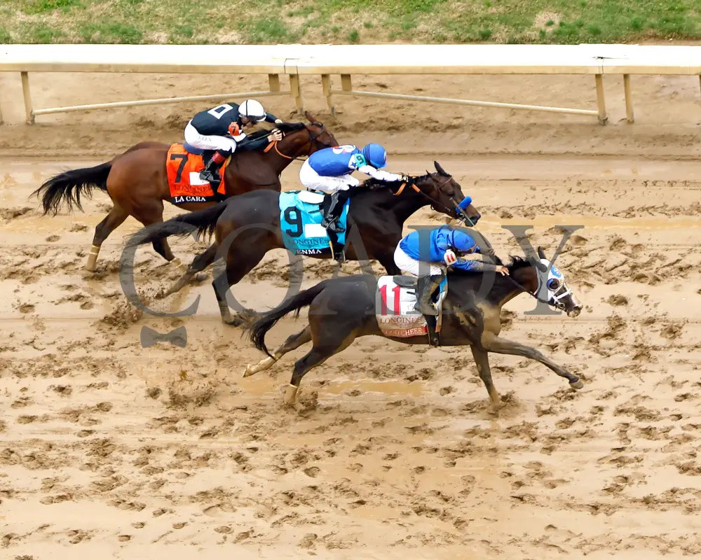 GOOD CHEER - The Longines Kentucky Oaks G1 - 151st Running - 05-02-25 - R11 - CD - Aerial Finish 03 Churchill Downs