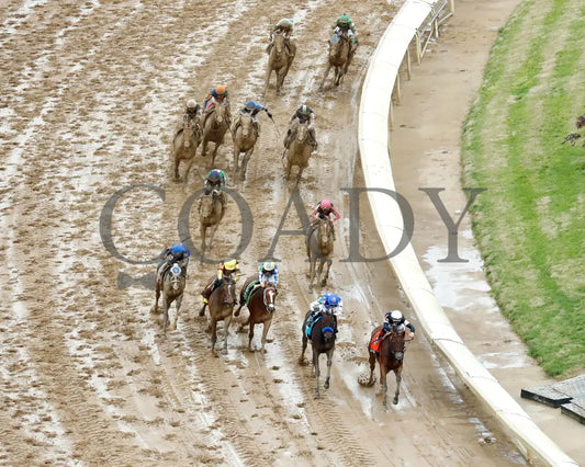 GOOD CHEER - The Longines Kentucky Oaks G1 - 151st Running - 05-02-25 - R11 - CD - Aerial Turn 01 Churchill Downs