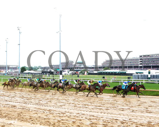 GOOD CHEER - The Longines Kentucky Oaks G1 - 151st Running - 05-02-25 - R11 - CD - Backstretch Turn 01 Churchill Downs