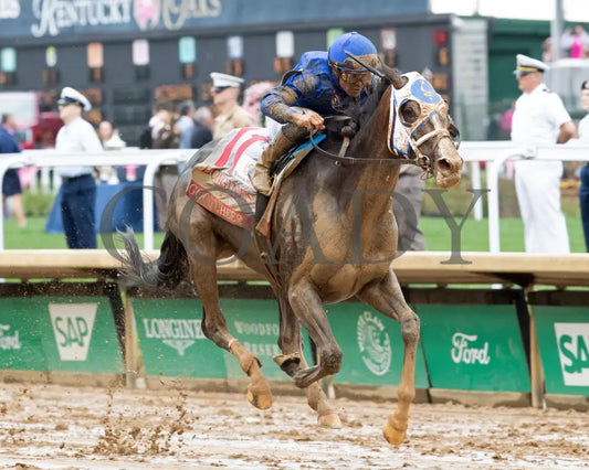 GOOD CHEER - The Longines Kentucky Oaks G1 - 151st Running - 05-02-25 - R11 - CD - Finish 02 Churchill Downs