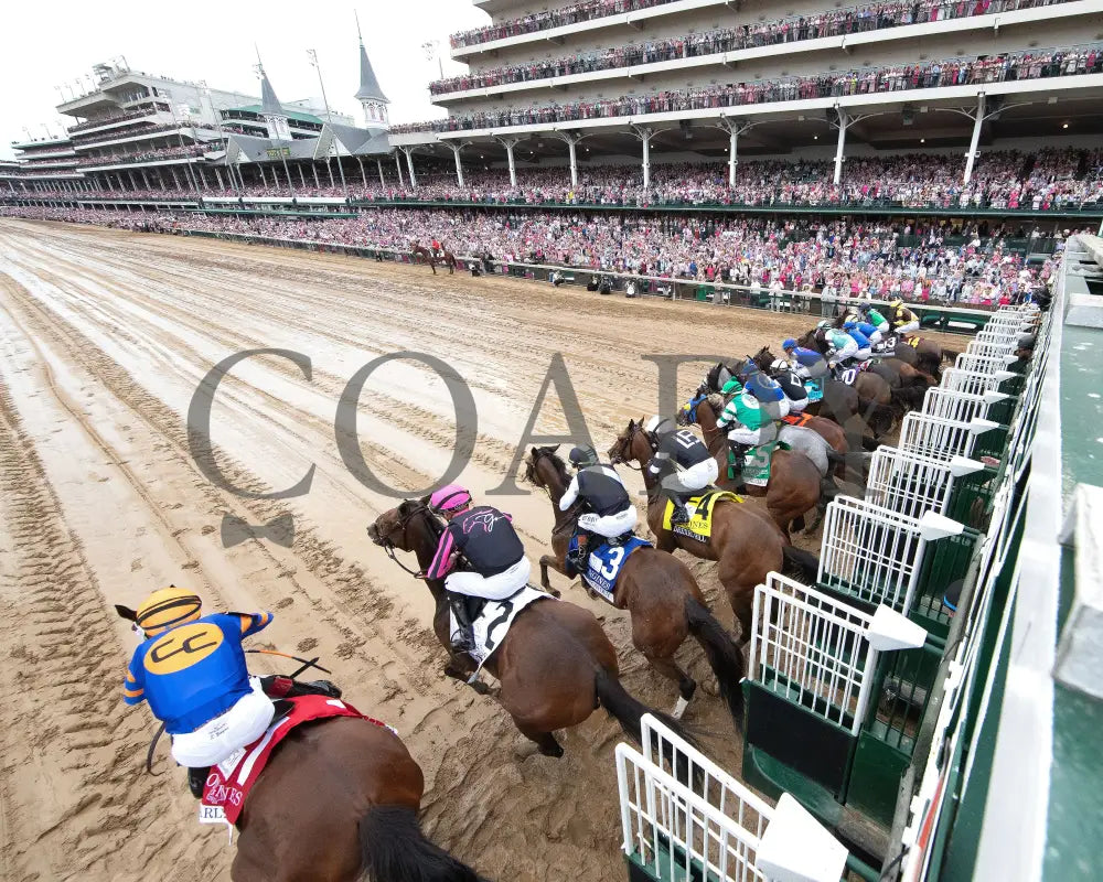GOOD CHEER - The Longines Kentucky Oaks G1 - 151st Running - 05-02-25 - R11 - CD - Gate Start 01 Churchill Downs