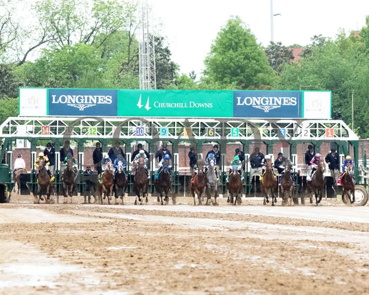 GOOD CHEER - The Longines Kentucky Oaks G1 - 151st Running - 05-02-25 - R11 - CD - Start 02 - Coady Media - Kurtis Coady Photography