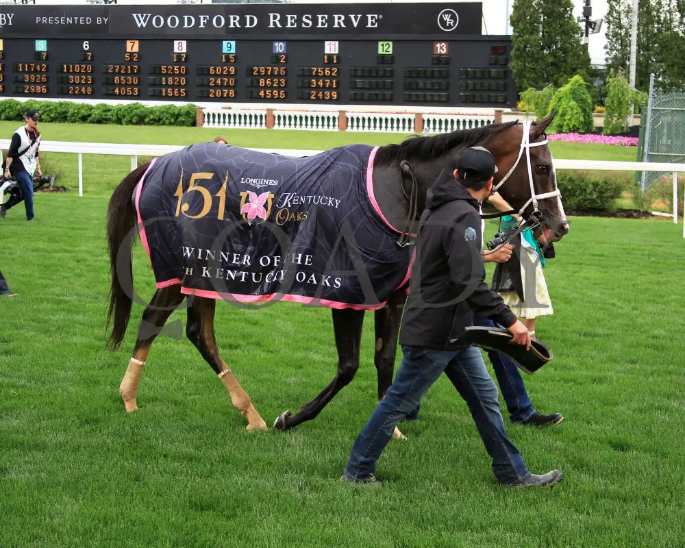 GOOD CHEER - The Longines Kentucky Oaks G1 - 151st Running - 05-02-25 - R11 - CD - Walk Back 05 Churchill Downs