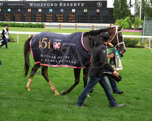 GOOD CHEER - The Longines Kentucky Oaks G1 - 151st Running - 05-02-25 - R11 - CD - Walk Back 05 Churchill Downs