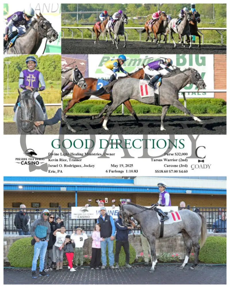 GOOD DIRECTIONS - 05-19-25 - R07 - PID Presque Isle Downs