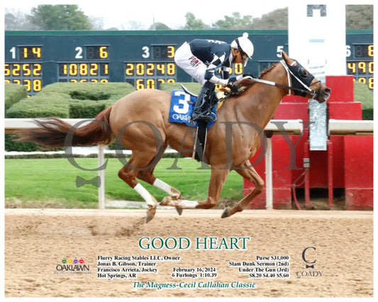 Good Heart - 02-16-24 R04 Op Action Oaklawn Park
