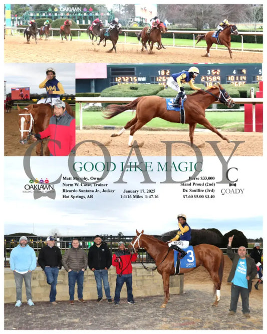Good Like Magic - 011725 Race 08 Op Oaklawn Park