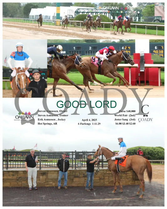 GOOD LORD - 04-04-25 - R01 - OP Oaklawn Park
