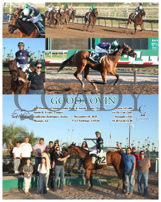 GOOD LOVIN - 11-10-25 - R08 - TUP Turf Paradise