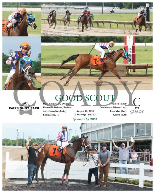GOOD SCOUT - 08-12-25 - R07 - FP Fanduel Sportsbook Horse Racing