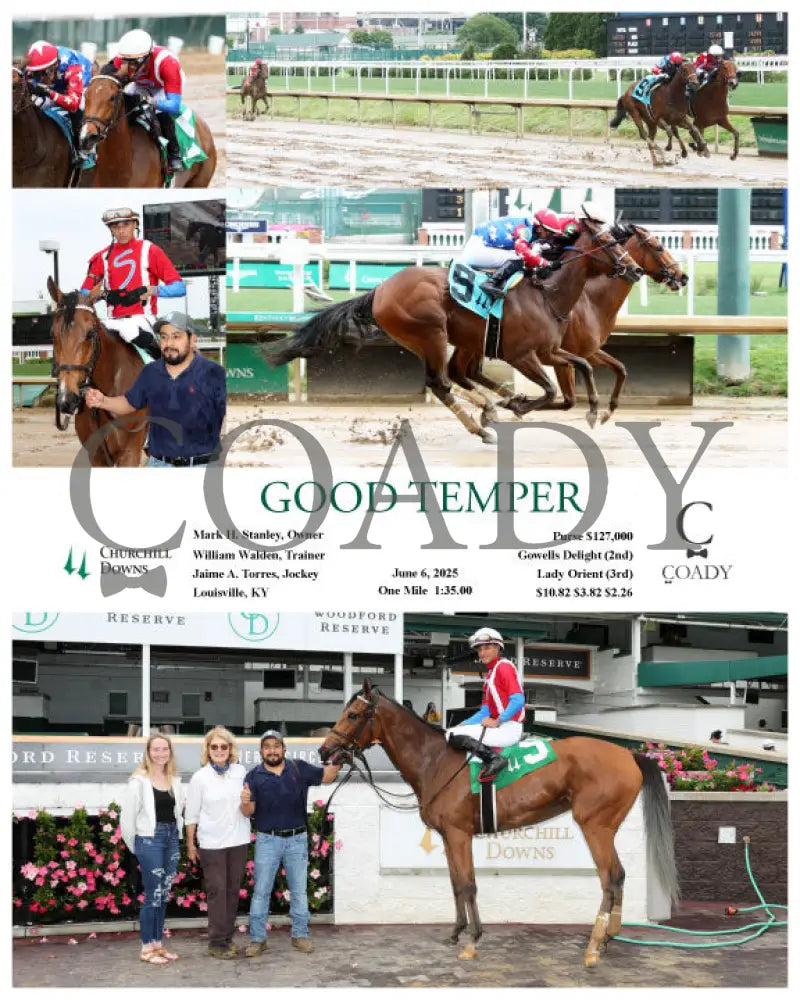 GOOD TEMPER - 060625 - Race 08 - CD Churchill Downs