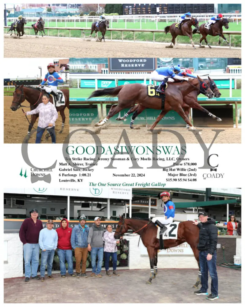 Goodasiwonswas - 11-22-24 R02 Cd Churchill Downs