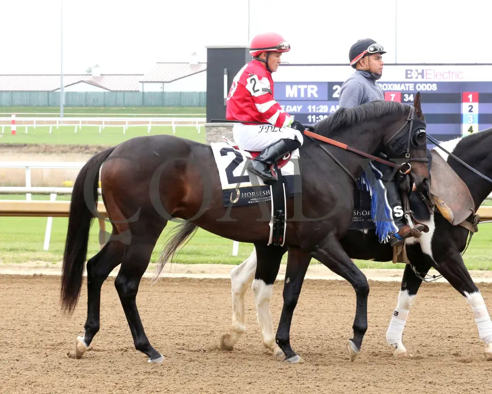GOODLOOKINJUSTICE - The Gary Patrick Overnight Handicap - 10-25-25 - R02 - Horseshoe Indiana - Post Parade 02