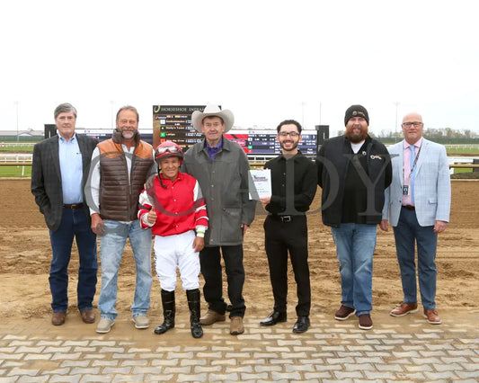 GOODLOOKINJUSTICE - The Gary Patrick Overnight Handicap - 10-25-25 - R02 - Horseshoe Indiana - Presentation 01