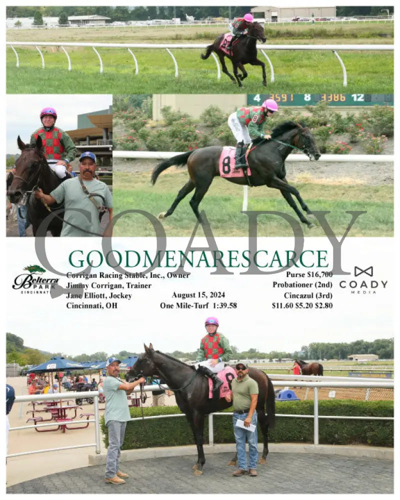 Goodmenarescarce - 081524 Race 01 Btp Belterra Park