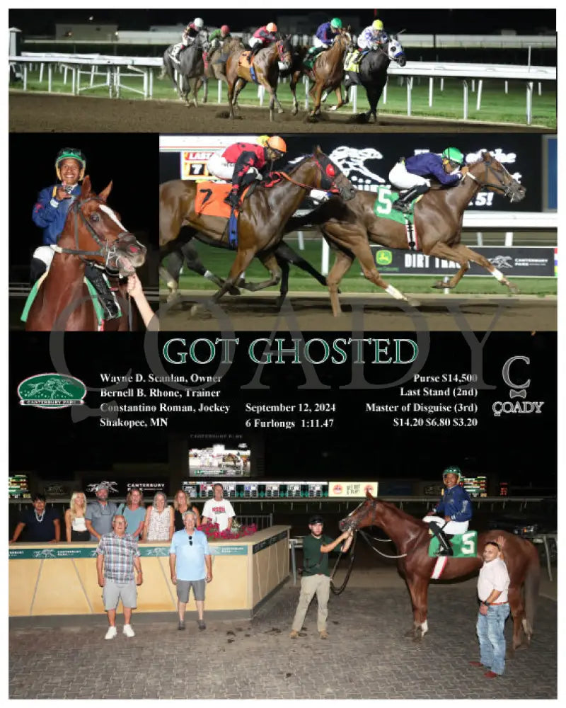Got Ghosted - 09-12-24 R07 Cby Kentucky Downs