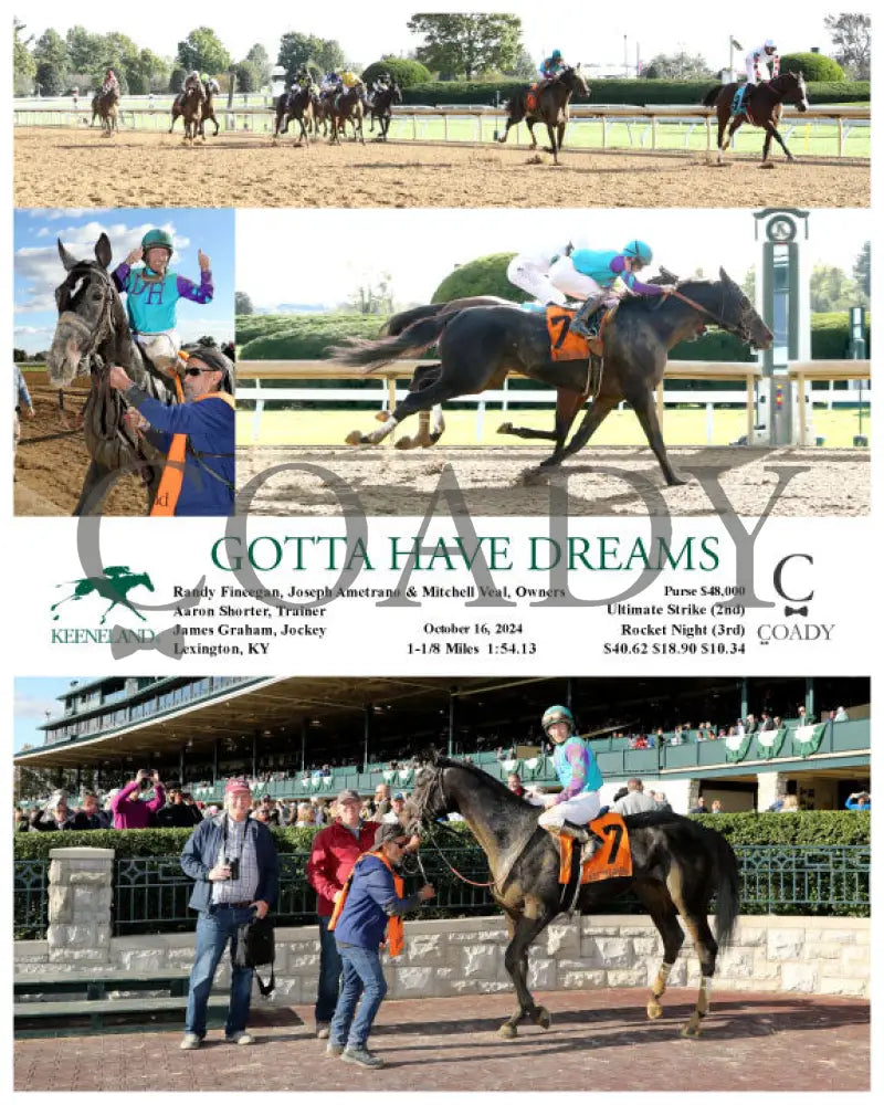 Gotta Have Dreams - 10-16-24 R08 Kee Keeneland