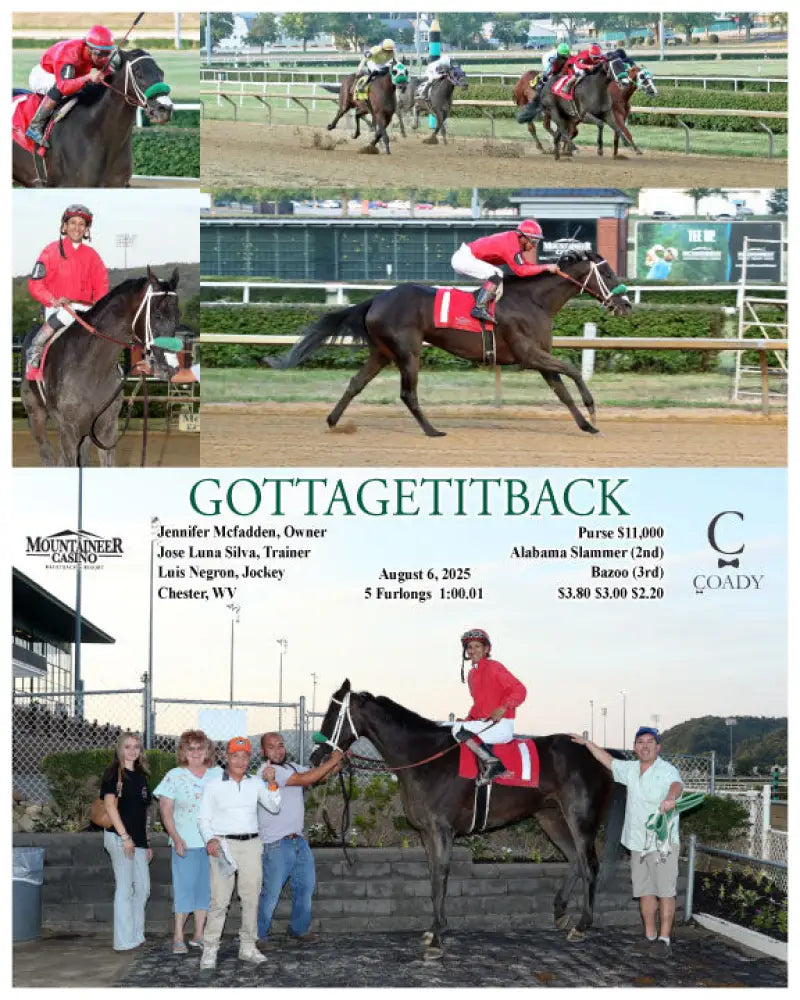 GOTTAGETITBACK - 08-06-25 - R03 - MNR Mountaineer Park