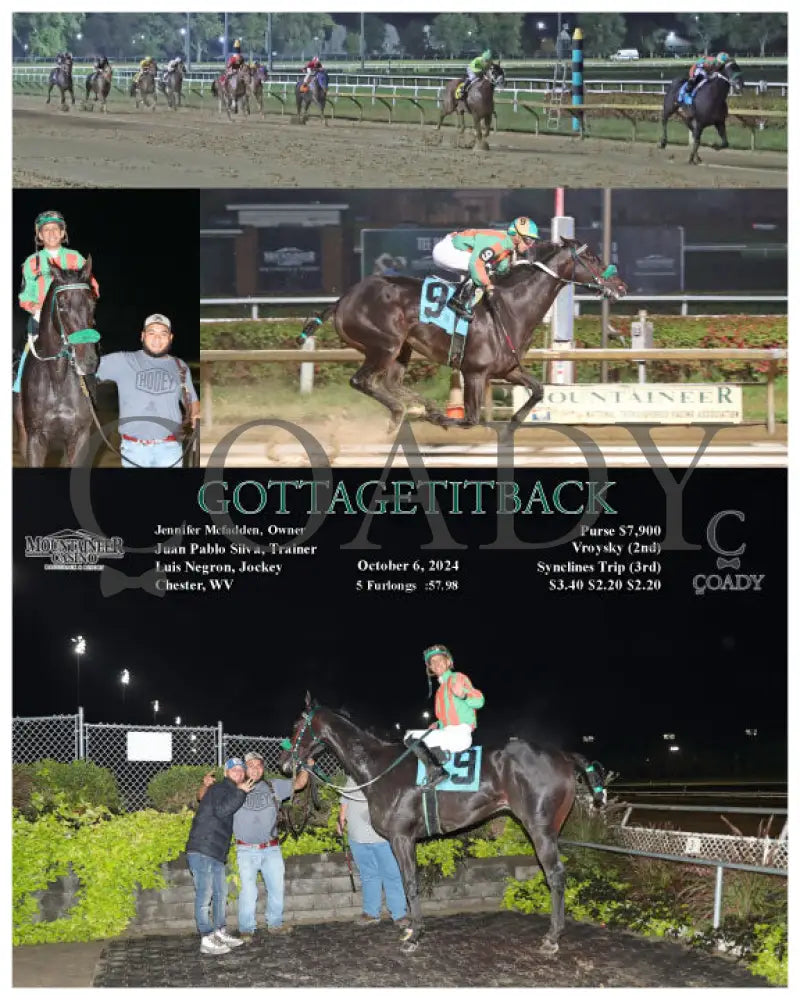 Gottagetitback - 10-06-24 R08 Mnr Mountaineer Park